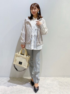 「index（インデックス）のアイテム（ブルゾン）」を使った、ちぃさん（レディース・147cm）の春コーディネート