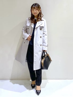 「index（インデックス）のアイテム（バッグ）」を使った、ちぃさん（レディース・147cm）の冬コーディネート