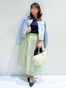 ちぃさん(レディース・147cm)の春コーディネート