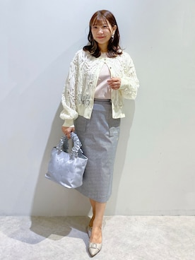 「index（インデックス）のアイテム（バッグ）」を使った、ちぃさん（レディース・147cm）の春コーディネート