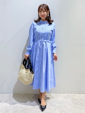 「index（インデックス）のアイテム（バッグ）」を使った、ちぃさん（レディース・147cm）の春コーディネート