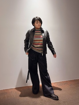 karuさん（キッズ・158cm）の秋コーディネート
