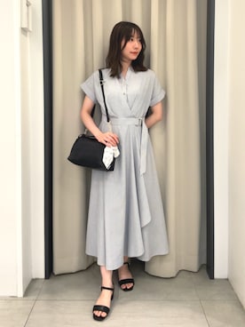 「grove（グローブ）のアイテム」を使った、Naoさん（レディース・156cm）の春コーディネート