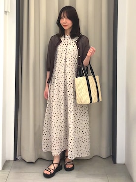 Naoさん(レディース・156cm)の夏コーディネート
