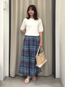 Naoさん(レディース・156cm)の夏コーディネート