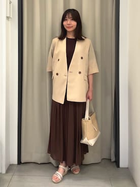 Naoさん(レディース・156cm)の夏コーディネート