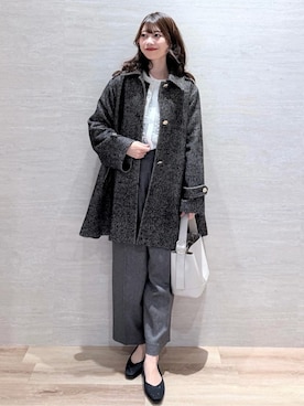 Hinaさん(レディース・160cm)の冬コーディネート