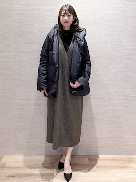 Hinaさん(レディース・160cm)の冬コーディネート