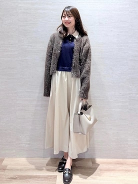 Hinaさん(レディース・160cm)の冬コーディネート