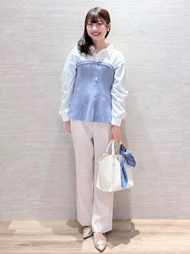 Hinaさん(レディース・160cm)の春コーディネート