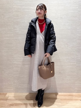 Hinaさん（レディース・160cm）の秋コーディネート