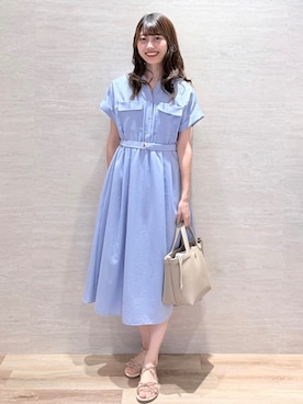 Hinaさん(レディース・160cm)の夏コーディネート