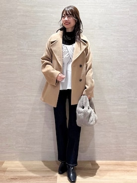 Hinaさん(レディース・160cm)の冬コーディネート