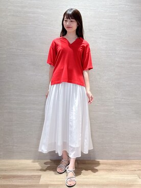 Hinaさん(レディース・160cm)の夏コーディネート