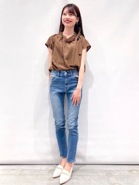 Hinaさん(レディース・160cm)の夏コーディネート