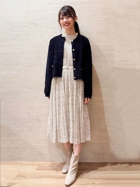 Hinaさん（レディース・160cm）の秋コーディネート