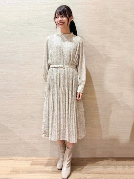 Hinaさん（レディース・160cm）の秋コーディネート