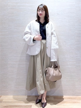 Hinaさん(レディース・160cm)の秋コーディネート