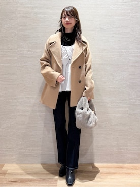 Hinaさん(レディース・160cm)の冬コーディネート