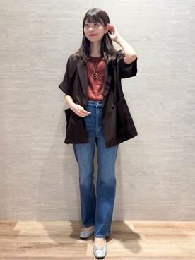 Hinaさん(レディース・160cm)の夏コーディネート