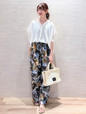 Hinaさん(レディース・160cm)の夏コーディネート