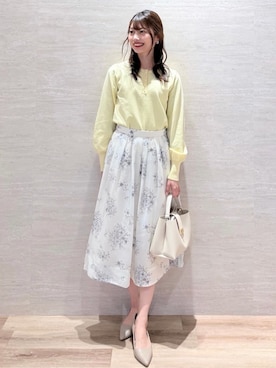 「THE SHOP TK （ザ ショップ ティーケー ）のアイテム」を使った、Hinaさん（レディース・160cm）の冬コーディネート