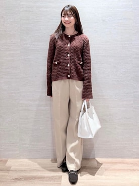 Hinaさん（レディース・160cm）の冬コーディネート