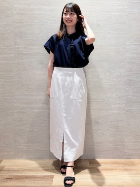 Hinaさん(レディース・160cm)の夏コーディネート