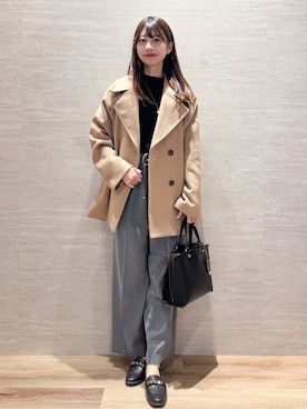Hinaさん（レディース・160cm）の冬コーディネート