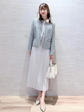 「THE SHOP TK （ザ ショップ ティーケー ）のアイテム」を使った、Hinaさん（レディース・160cm）の冬コーディネート