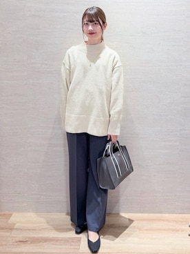 Hinaさん(レディース・160cm)の冬コーディネート
