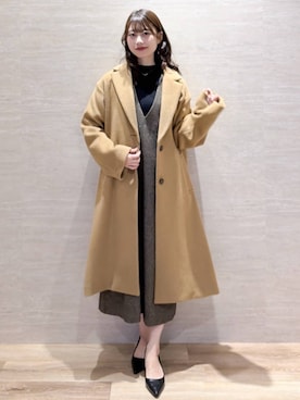 Hinaさん(レディース・160cm)の冬コーディネート