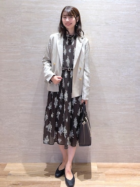 Hinaさん(レディース・160cm)の秋コーディネート
