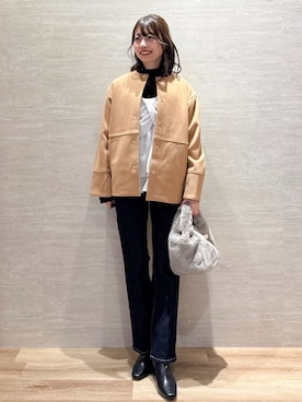 Hinaさん(レディース・160cm)の冬コーディネート