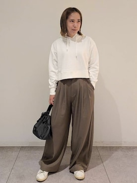 「SOUP（スープ）のアイテム」を使った、yosiさん（レディース・156cm）の春コーディネート