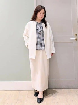 「grove（グローブ）のアイテム」を使った、チグ♪さん（レディース・151cm）の春コーディネート