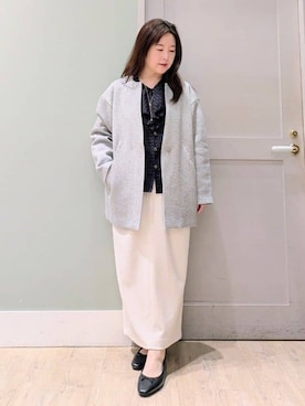 「grove（グローブ）のアイテム」を使った、チグ♪さん（レディース・151cm）の春コーディネート