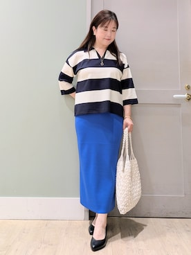 「grove（グローブ）のアイテム」を使った、チグ♪さん（レディース・151cm）の春コーディネート