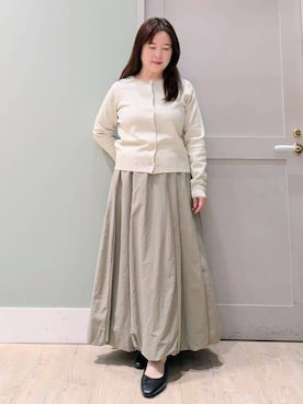 「grove（グローブ）のアイテム」を使った、チグ♪さん（レディース・151cm）の春コーディネート