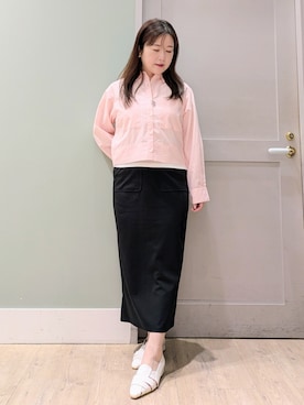 「grove（グローブ）のアイテム」を使った、チグ♪さん（レディース・151cm）の春コーディネート