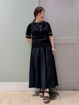 「grove（グローブ）のアイテム」を使った、チグ♪さん（レディース・151cm）の夏コーディネート