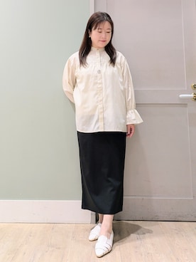 「grove（グローブ）のアイテム」を使った、チグ♪さん（レディース・151cm）の春コーディネート