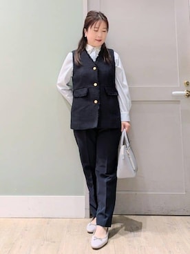 「grove（グローブ）のアイテム」を使った、チグ♪さん（レディース・151cm）の冬コーディネート