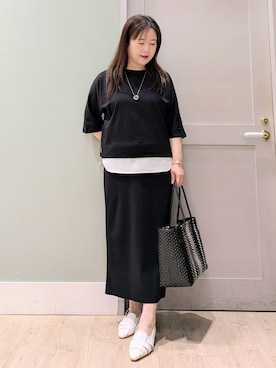 「grove（グローブ）のアイテム」を使った、チグ♪さん（レディース・151cm）の春コーディネート