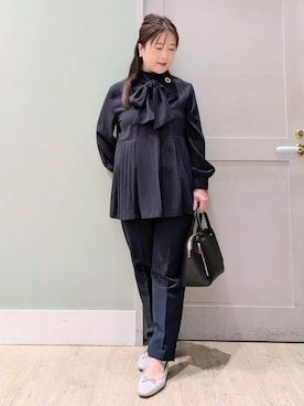 「grove（グローブ）のアイテム」を使った、チグ♪さん（レディース・151cm）の冬コーディネート