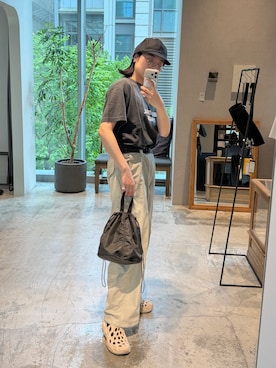 「Nine Tailor（ナインテイラー）のアイテム」を使った、Tsujiyu さん（レディース・167cm）の春コーディネート