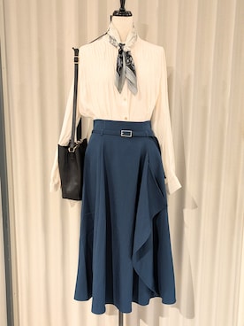 「grove（グローブ）のアイテム」を使った、akkoさん（レディース・172cm）の秋コーディネート