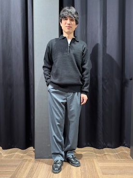 「THE SHOP TK （ザ ショップ ティーケー ）のアイテム（Tシャツ/カットソー）」を使った、tomoyaさん（メンズ・165cm）の秋コーディネート