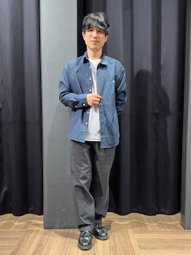 「THE SHOP TK （ザ ショップ ティーケー ）のアイテム（Tシャツ/カットソー）」を使った、tomoyaさん（メンズ・165cm）の秋コーディネート