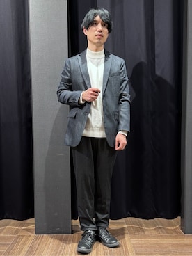 tomoyaさん（メンズ・165cm）の冬コーディネート